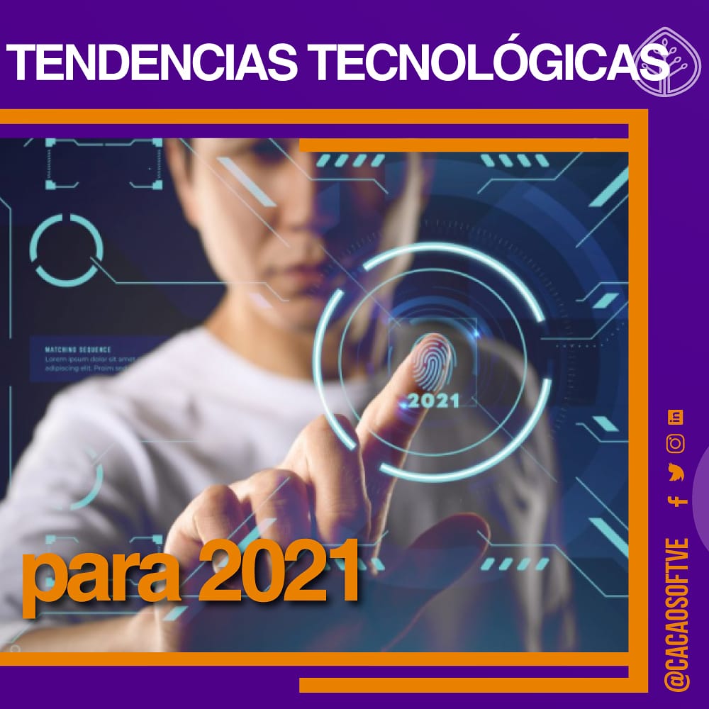 CacaoSoft te presenta las 10 tendencias tecnológicas que debes tomar en consideración para tu negocio en el futuro año, con incidencia directamente en el mundo empresarial sin importar su sector ¿Quieres conocer más acerca de estos desarrollos tecnológicos? ¡Contáctanos!