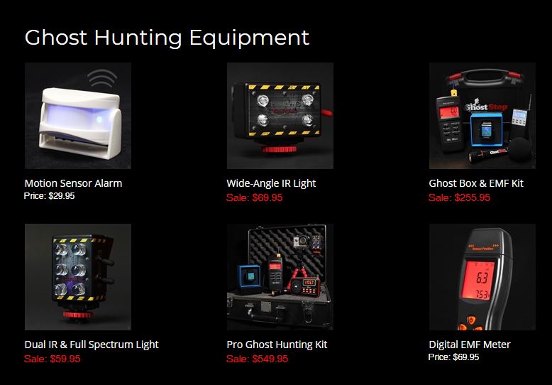 YFilesPodcast's tweet image. Looking for some quality ghost hunting equipment for the holidays? @GhostStopStore has you covered.

Check out today's sales! 
👉 ghoststop.com/?Click=79774

And don't forget, we're offering a $20 gift card for your next purchase by filling out this form! forms.gle/9qvbHCv4KvDA99…