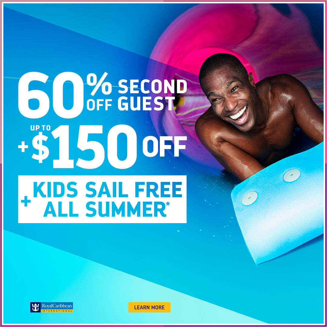 We know you are counting down until your next adventure. You'll save up to $200 CAD instantly when you book your next getaway now. 

Plus you’ll enjoy reassurance, thanks to Royal Caribbean Cruise Lines' Cruise with Confidence policy. And there are even more ways you can save.