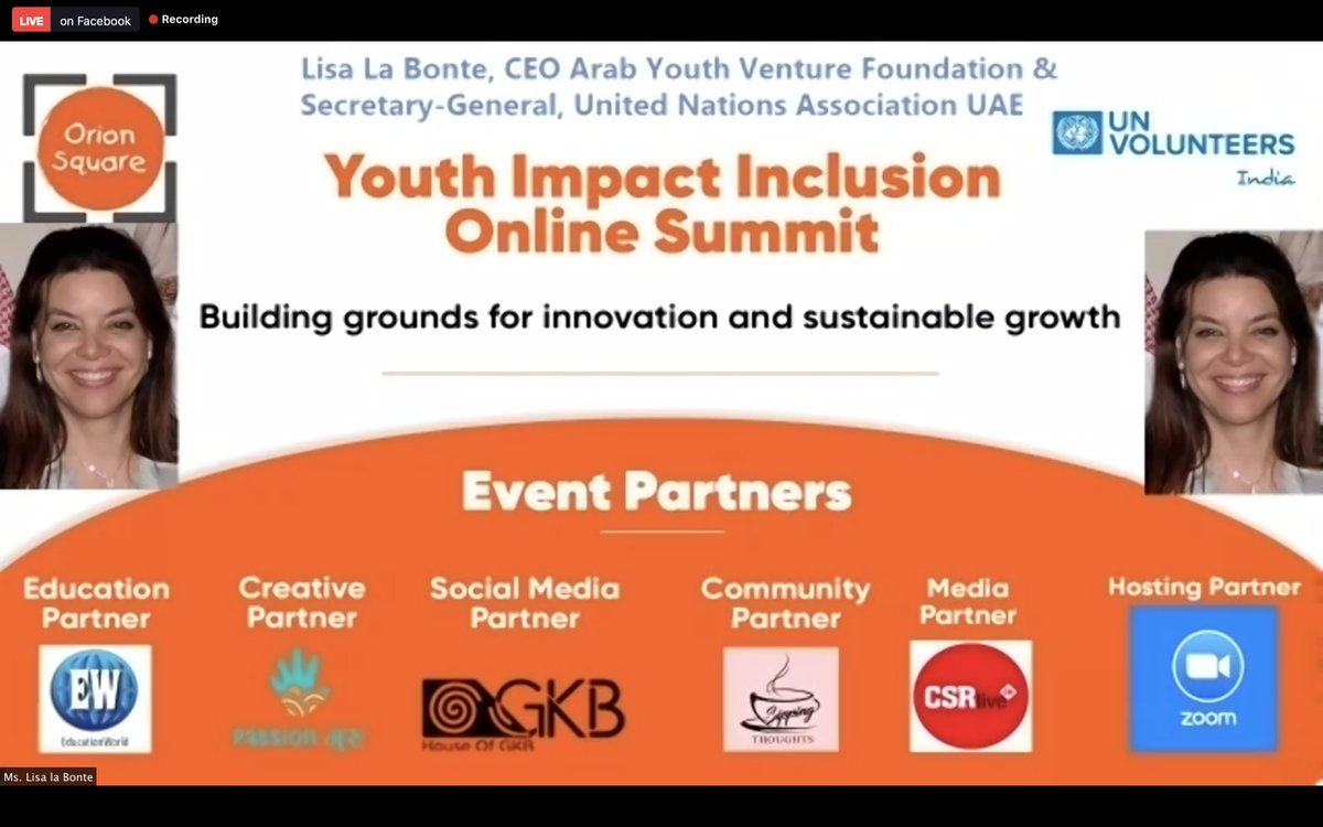 OrionYouth's tweet photo. Thank you Zubin Rekhi & @LaBonteLisa for moderating the 4th Panel: Contextualising Diversity, at the @UNV_India #YIOS2020! https://t.co/HRE4VYbgXi