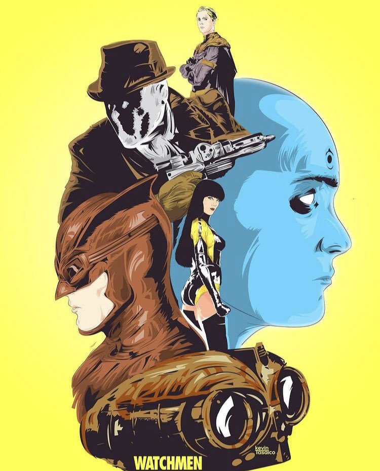 Killa_Kill401's tweet photo. #WatchmenWednesdays #DCBlackLabel #DCComics #DoctorManhattan #TheComedian #Ozymandias #Owlman #Rorschack #follo4follo https://t.co/1siRZSJAp9