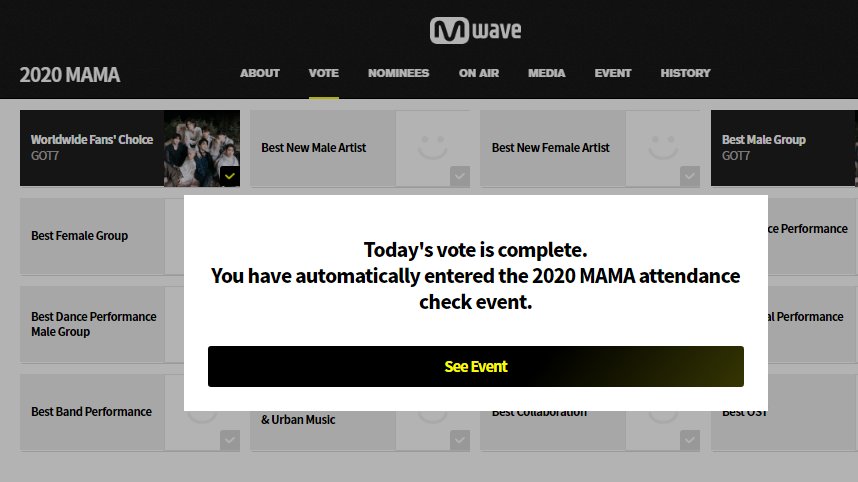 hashtagot7's tweet photo. Did you go to website and vote for GOT7 today?

📎  https://t.co/Hpbb2woHXw
 #supersexyvotepls  #Supersexy투표pls #GOT7 https://t.co/PsDKywHlUv