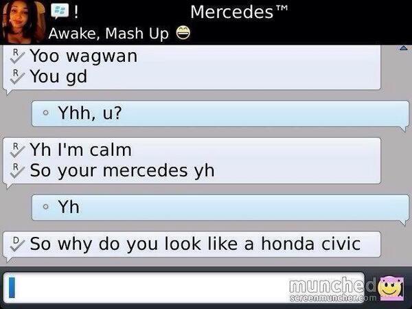 saiintpablo's tweet photo. This bbm screenshot must go down in british history https://t.co/yaoANdpqMB