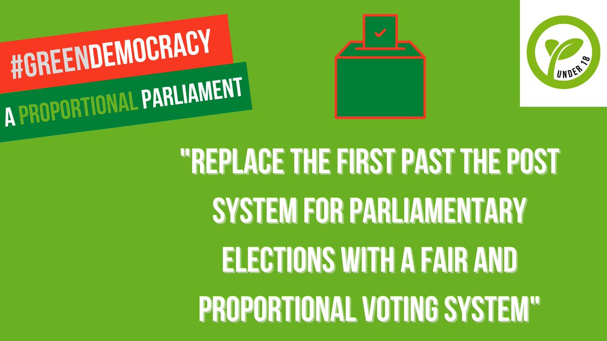 Here's a more in-depth look at the  @TheGreenParty policy to replace First Past the Post with a system of Proportional Representation (PR)...[THREAD]