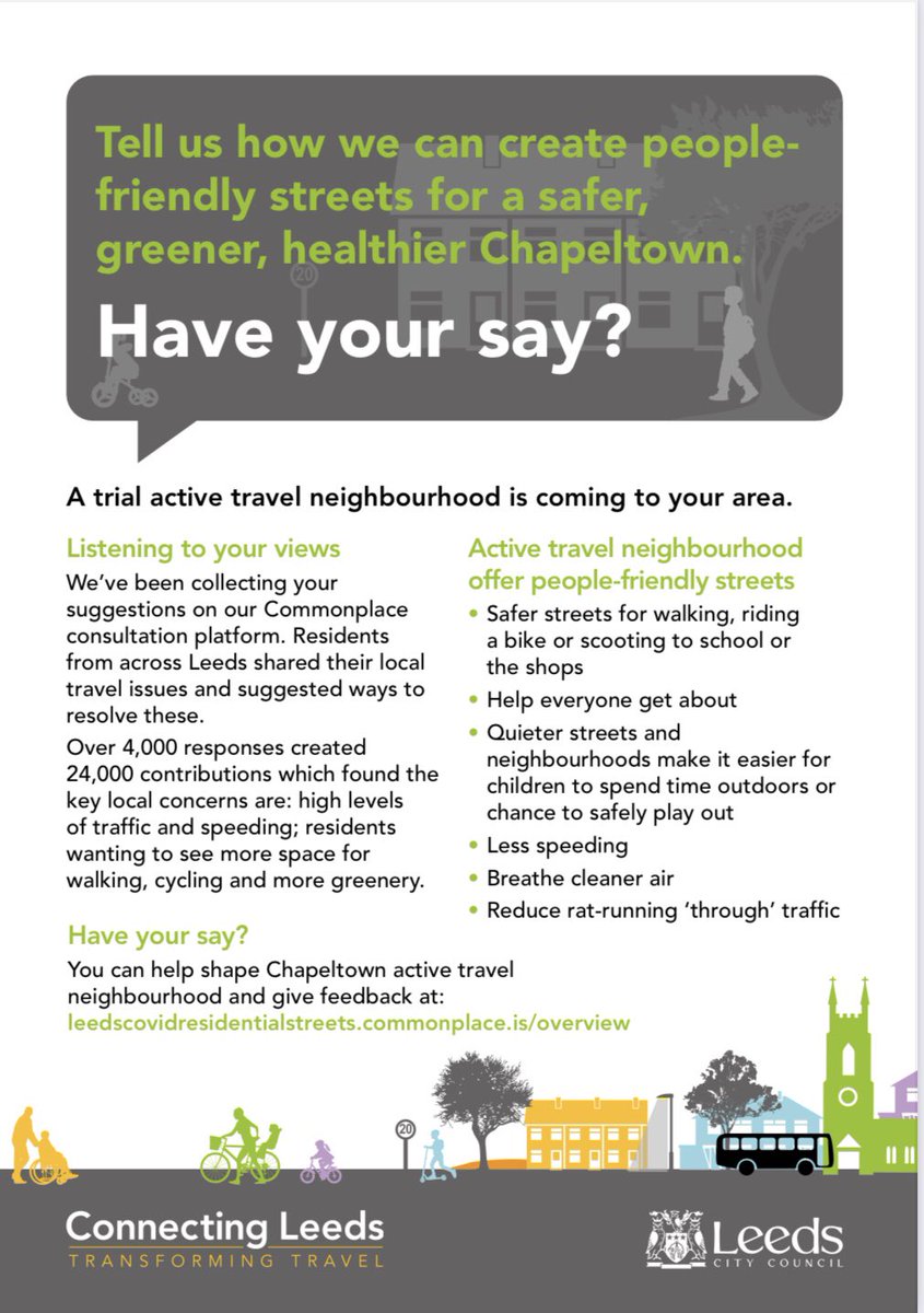 CllrJaneDowson's tweet photo. I understand that the planters for the Chapeltown Active Travel Scheme are being installed today. It is a 6 month trial - your views &amp; comments are needed so we know how you feel.I do hope you feel safer cycling, walking and playing in your Neighbourhood @harehills111 @ChacoLeeds https://t.co/yc8I8lBRpX