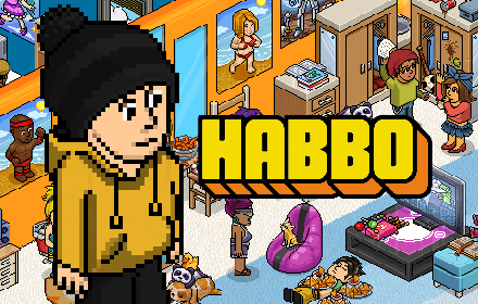 OfficialPLT's tweet photo. Habbo Hotel. That's it. That's the tweet. 👏 https://t.co/5JkyuOvYiW