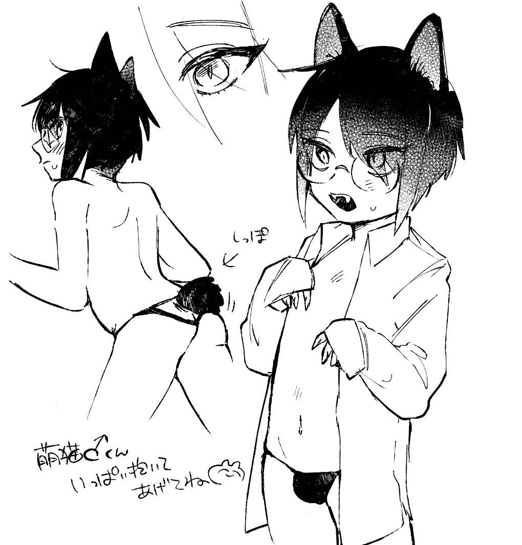 こちらが萠猫♂くん設定画です? 