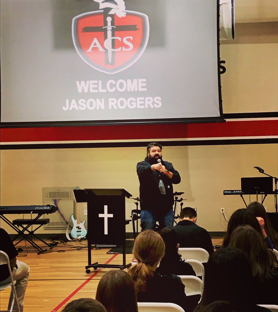 ACS welcomes Jason Rogers. Join us this morning for a message about grace.  facebook.com/Angleton.Chris…