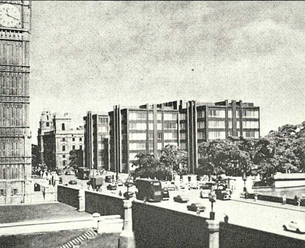 Portcullis House was designed based on a competition winner. I’ve always thought it was decent but not great. But compared to the runners up . Imagine!