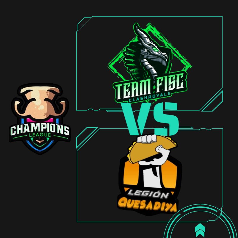 👑Hoy Damos Comienzo En La <a href="/ChampionsCR_GG/">CHAMPIONS LEAGUE CR</a> 🐉

🏆@championsCR_GG
🆚️@LQuesadiya

🐉ROSTER🎮
<a href="/JorgeMojica07/">Jorge Mojica</a>
<a href="/Yeikolguerra/">Yeikol</a>
<a href="/lo_cano/">⚜️LORD ESCANOR⚜️</a> 
<a href="/arishdz24/">Pumping Iron⛓</a> 
<a href="/JordyByVarus/">varus</a> 
<a href="/Harsh_b14/">Harsh</a>