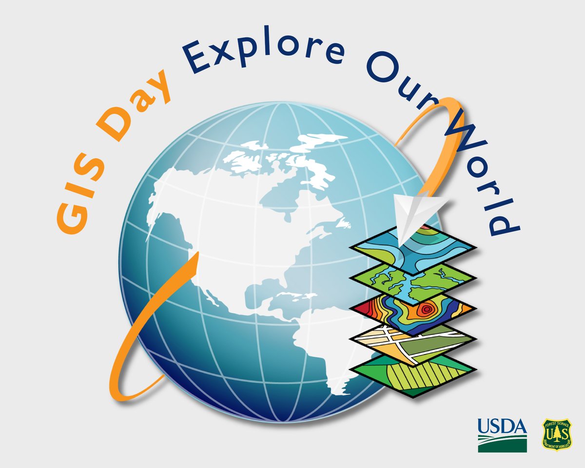 forestservice's tweet photo. Today, the USDA Forest Service celebrates “GIS Day.” This annual event celebrates the technology of geographic information systems, such as Lidar, or light detection and ranging. https://t.co/8W5mG2pOXS https://t.co/Ss82OhhsDo