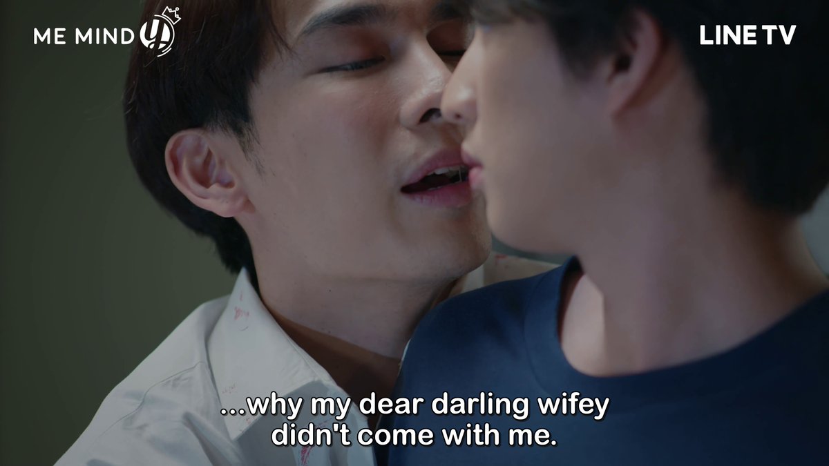 And because Jeed asked for him, it's only a matter of time before Type came to the bar with Tharn. This is the narrative connection between episode 1 and the bar scene episode 2.