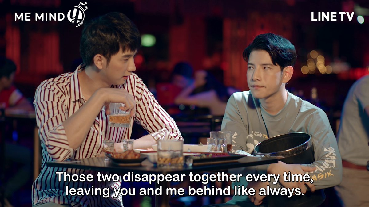 Champ has already resigned himself that this is a regular occurance, and once again, we see Tharn and Type completely forgeting about their friends.