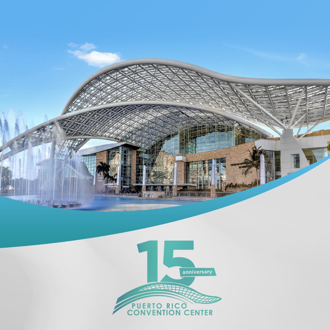 Happy Anniversary to our team at <a href="/prconvention/">Centro de Convenciones de Puerto Rico</a>! Cheers to 15 years of successful events and milestones. #PRCCmoments #Anniversary #Venue #Entertainment