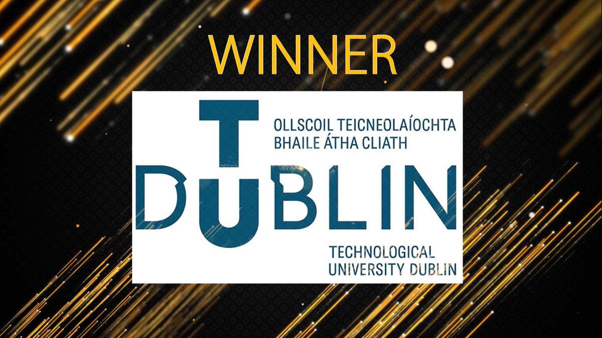 AccountancyIRL's tweet photo. Congratulations to Student Managed Fund - @WeAreTUDublin on winning the Excellence in Education &amp; Training award! #AccountancyAwardsIRL https://t.co/jPe7a4Of09
