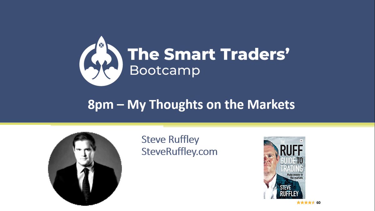ixinvestor's tweet photo. @steveruffley joining us on the Bootcamp later today at 8pm GMT - thoughts on the markets, do's and don't for traders - if you're serious about trading don't miss this session #scandexbootcamp #roundtheclocktrader Join using this link: https://t.co/bciu6IVor8 https://t.co/8QDrzxsnEx