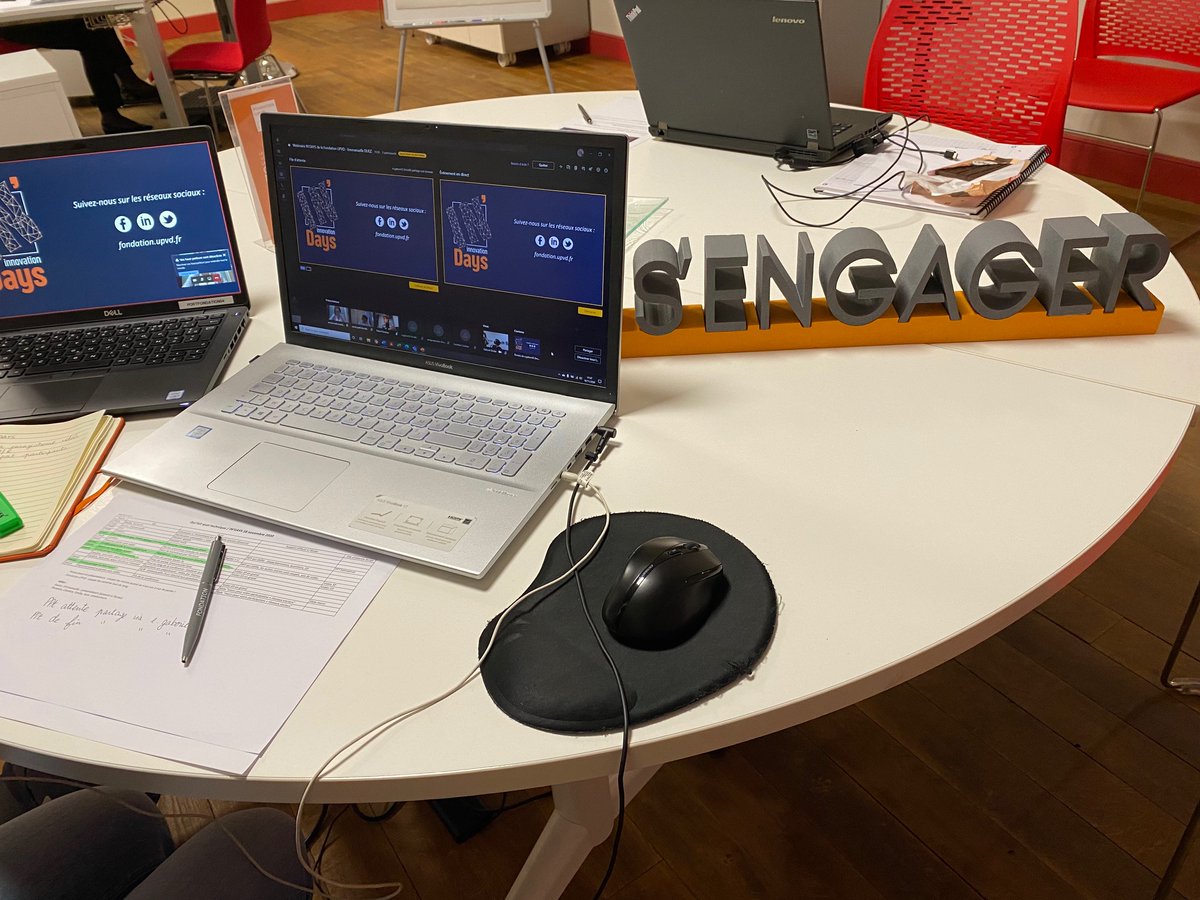 Fondation_UPVD's tweet photo. TOP départ dans 5 minutes du webinaire #INDAYS avec Emmanuelle Duez ! @manou_boson
#innovation #conference #inspiration #mecenat #mondedutravail https://t.co/YTEYgl1Hia