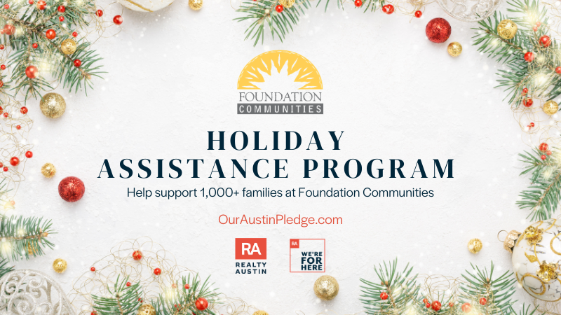 ra_compass's tweet photo. 1 week into our Holiday Assistance Program online fundraiser and we have raised over $3,500! 🎁  🎉 Help us reach the goal of raising $15,000 for thousands of kids and families at @foundcom. Donate and share the fundraising link today! https://t.co/hOhNZ78oZ0 #ouraustinpledge https://t.co/R4TTVysBGi
