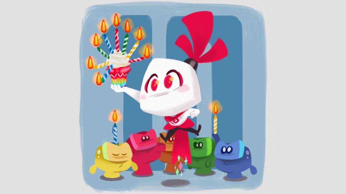 Grumpyface's tweet photo. On this day 10 years ago, #Wispin was released! Happy Anniversary to our first ever game, and thank you so much to our players for your love and support all these years!
(Art by the wonderful @Jboothart!) https://t.co/6W6eBycTRr