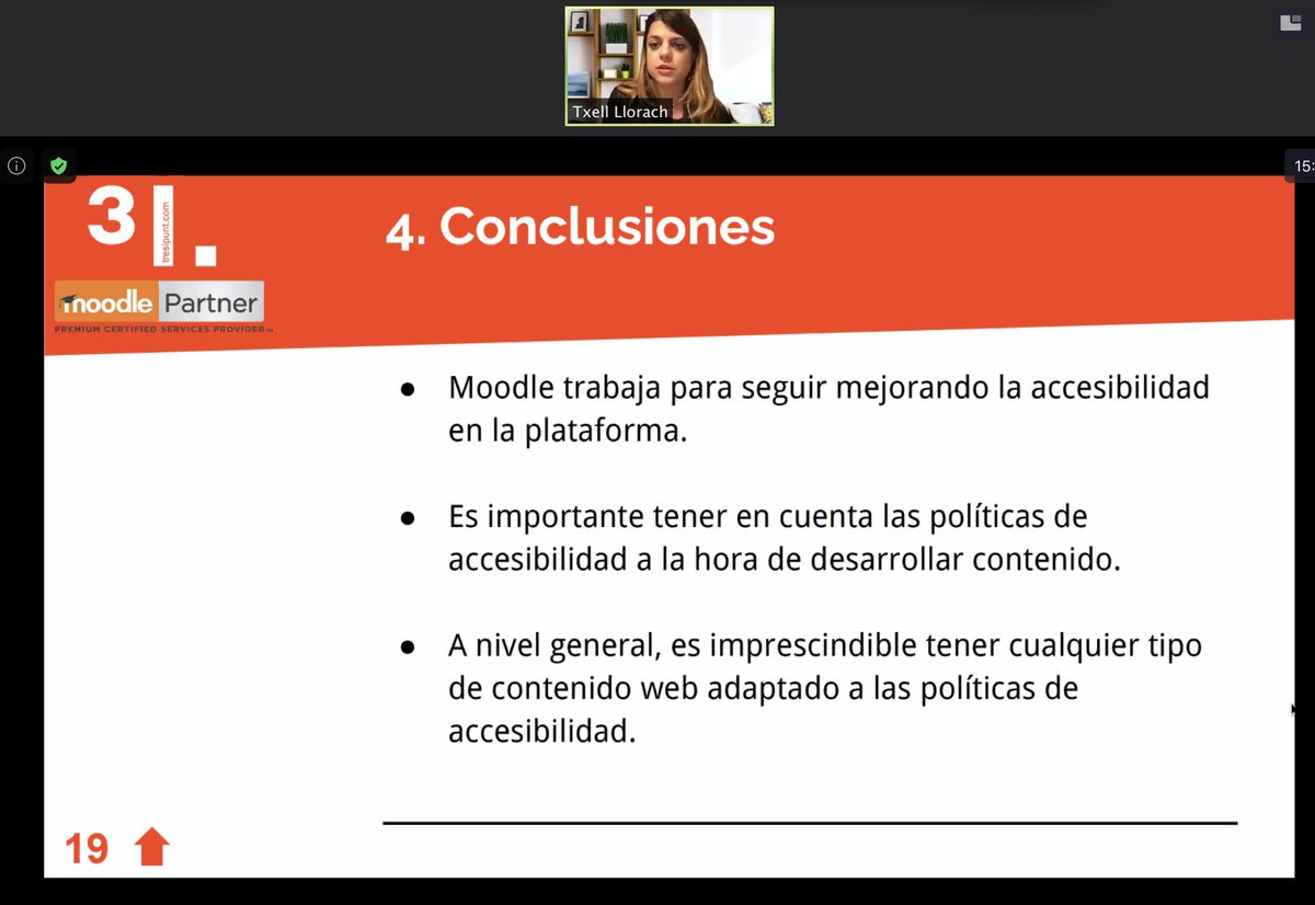 Moodle en español (@moodle_es) on Twitter photo ¿Qué herramientas y características de accesibilidad tiene Moodle? ¿Y cómo puedes aplicarlas en tu contenido? Aprendiendo sobre #accesibilidad con <a href="/txellllorach/">Txell Llorach</a> de <a href="/tresipunt/">3ipunt | Solucions eLearning</a> en la #MootES20 ¿Qué herramientas y características de accesibilidad tiene Moodle? ¿Y cómo puedes aplicarlas en tu contenido? Aprendiendo sobre #accesibilidad con <a href="/txellllorach/">Txell Llorach</a> de <a href="/tresipunt/">3ipunt | Solucions eLearning</a> en la #MootES20