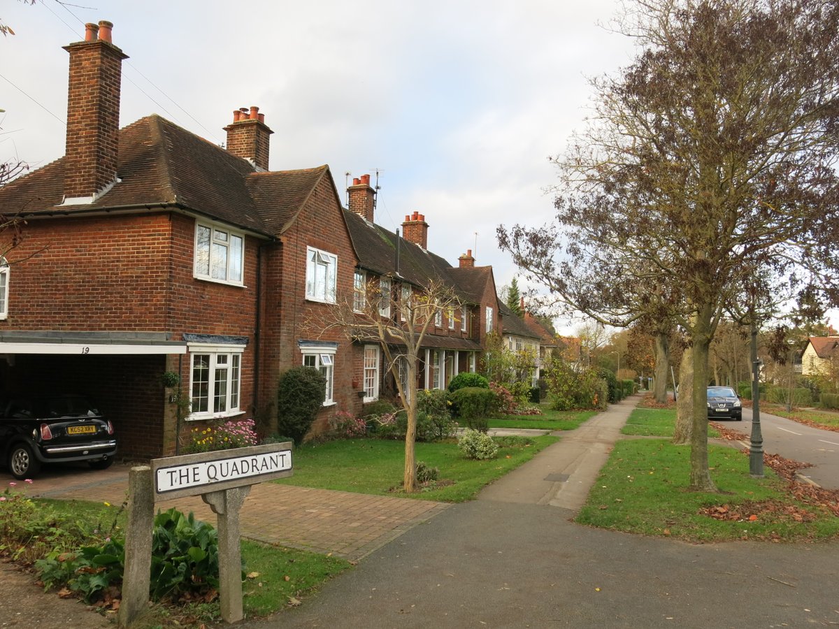 4/ Parker and Unwin's plans for Letchworth Garden City were adopted in 1904.