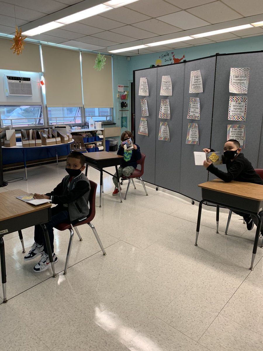 So excited to have books in our hands! WE ARE... Happy to read! <a href="/ClaraBartonElem/">Clara Barton Elem</a>