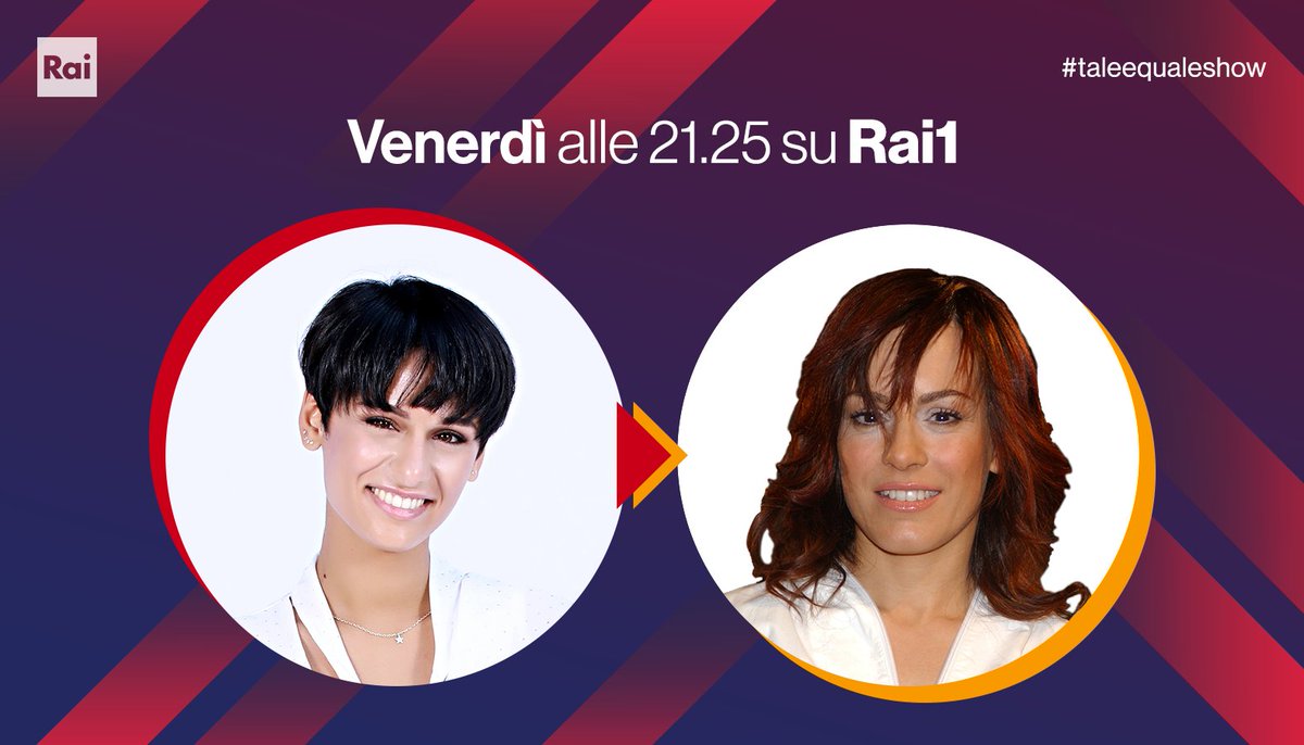 taleequaleshow's tweet photo. 🎤 #GiuliaSol ↔ #Alexia
Domani su #Rai1 la FINALE #taleequaleshow https://t.co/CpVECUvkSB