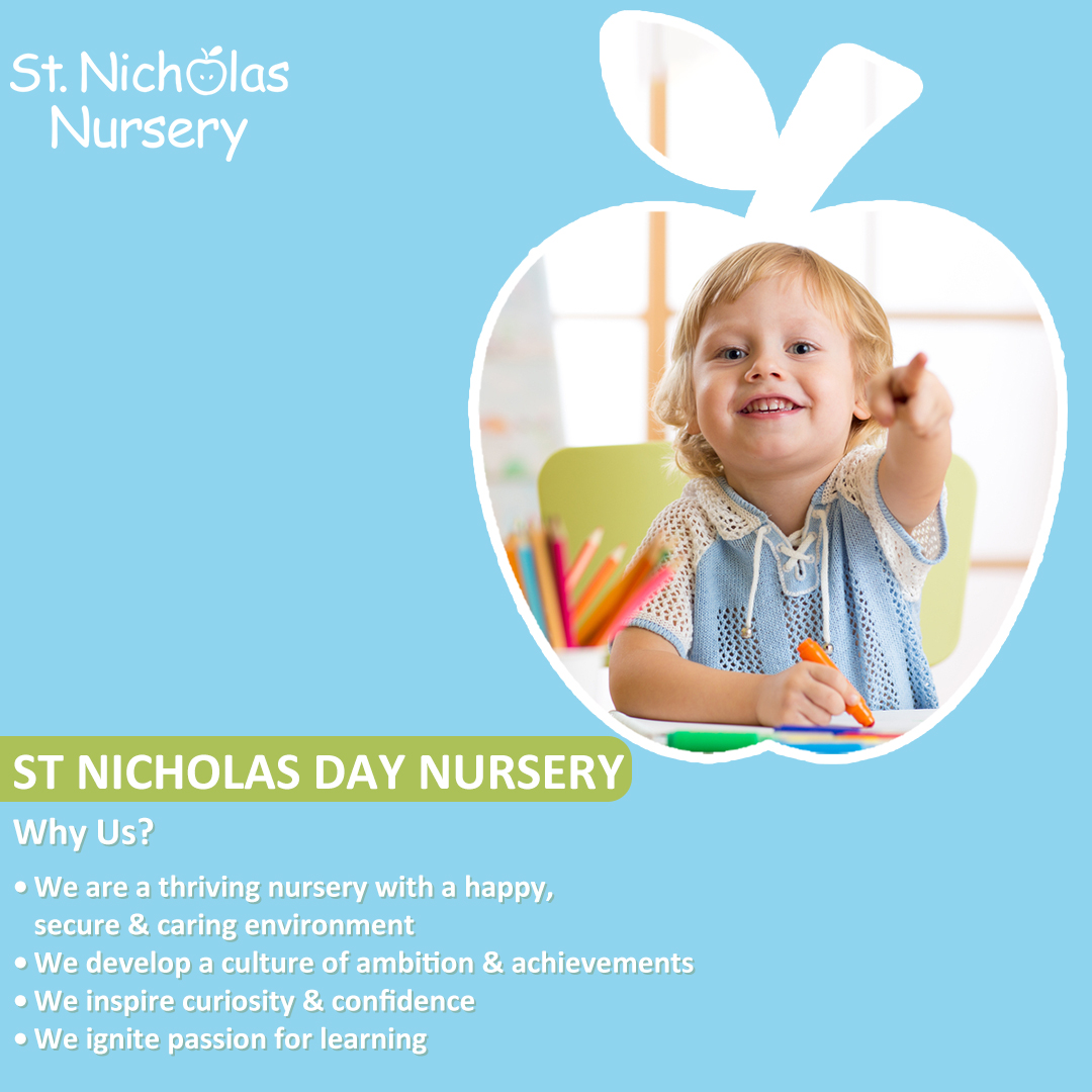 St Nicholas Day Nursery a part of Inspired Learning Group, is an established Day Nursery based in Kingsbury, London for children aged 3 months - 5 years, open from 8am-6pm. #kingsbury #netmums #kentonmums #nurseries #earlyyears #30hourfunding #schools #toddlers #babies #mums