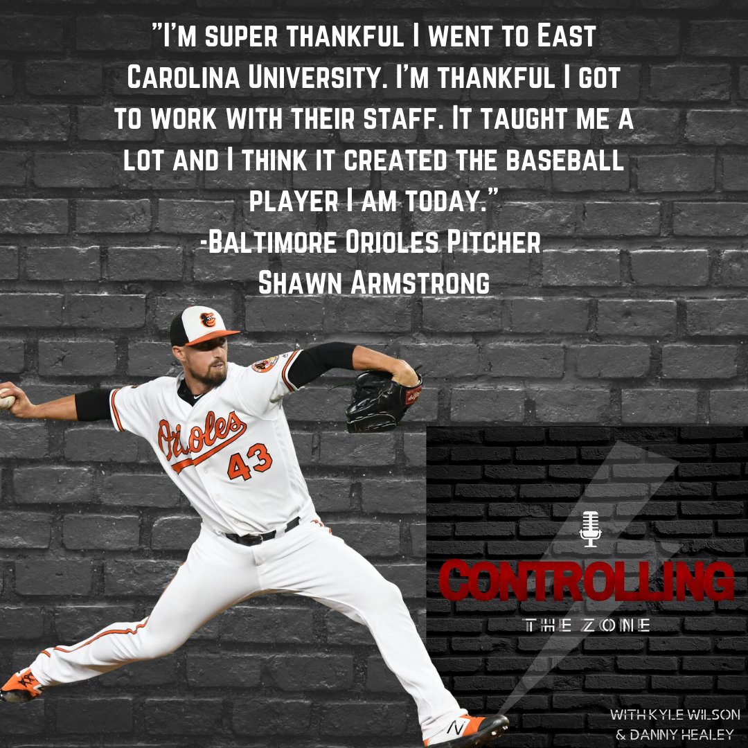 ctzshow's tweet photo. Let’s take a look back at episode 17 where @Orioles  pitcher Shawn Armstrong @SArmstrong90  talks about his originally decision to pick ECU over going pro. 

.
.
.
#ctzshow #ecubaseball #orioles https://t.co/U9S58Nt2Ft