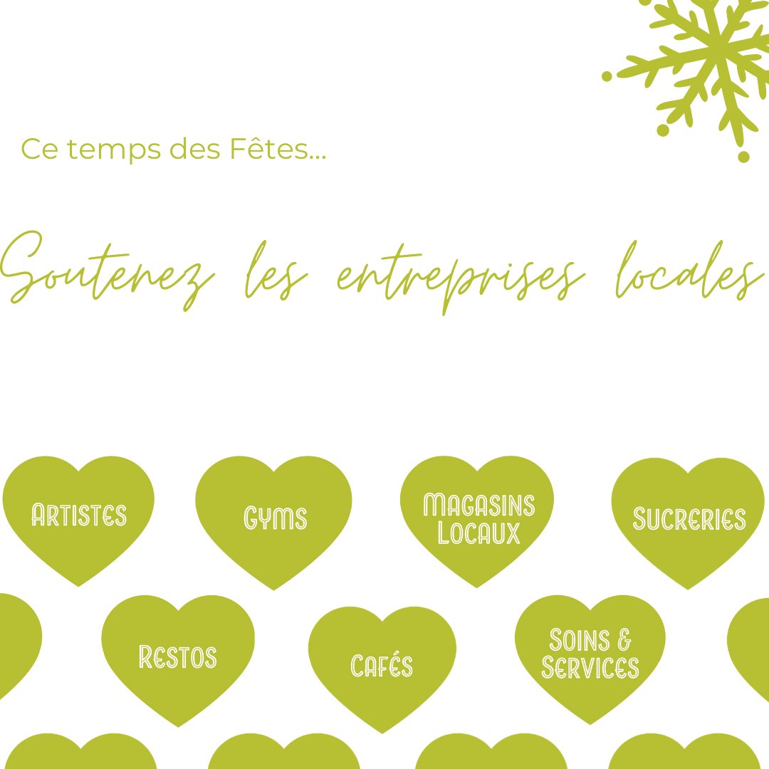 SpaVert's tweet photo. Économisez 30$+ dans les entreprises locales à l'achat d'une carte-cadeau de 100$+! / Save $30+ at local businesses when you buy a $100+ gift card!   - https://t.co/pRei5ZjGut https://t.co/ERVzFNOFly