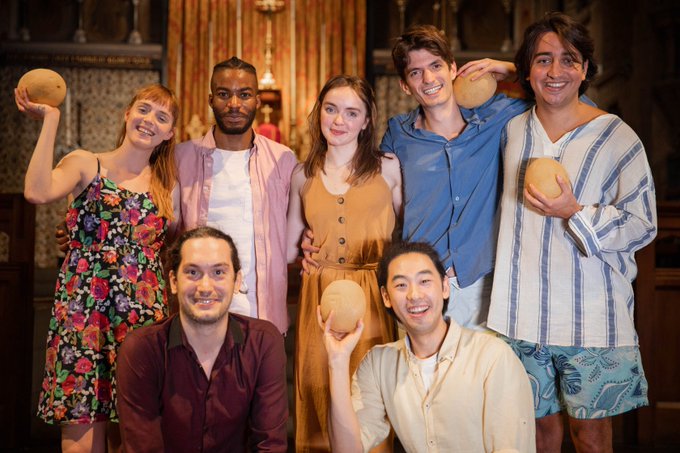 Happy #LoveTheatreDay🎭 
What a beautiful wild journey it was to premiere our new show TOMORROW WILL BE BETTER @bloomsburyfest exactly a month ago.
@Isobel_hl <a href="/sevfletch/">Severine Simone</a> <a href="/AlexJFragkos/">Alexandros Fragkos</a> <a href="/DashYou/">d.ash</a> #KostisDaskalakis <a href="/OfficialSam_Ade/">🇳🇬Samuel Adebayo🏴󠁧󠁢󠁥󠁮󠁧󠁿</a> <a href="/raphaelruiz_8/">Raphael Ruiz</a> 
Long Live the Art! Thank you all! ❤️