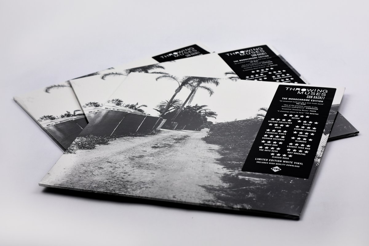 firerecordings's tweet photo. We are now shipping from our online shop and bandcamp, @throwingmuses's Monochrome Edition of 'Sun Racket'. Limited to 1000 copies.
• Out next Friday. Order here: https://t.co/k3Dotv3DQE
#throwingmuses @kristinhersh #sunracket https://t.co/YUJ0kd9SZ2