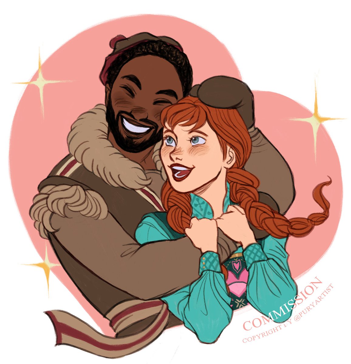 「#Kristanna Frozen Broadway Commission fo」|เหน่ยのイラスト