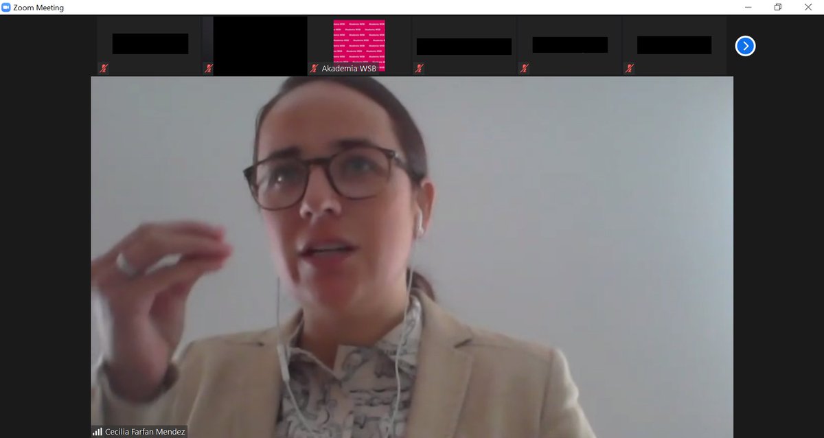 metropoliagzm's tweet photo. Za nami pierwszy, otwarty wykład z Funduszu Wspierania Nauki. Wykład poprowadziła dr Cecila Farfán-Méndez z University of California San Diego @UCSDnews. Kolejne zajęcia na @Akademia_WSB w przyszłym tygodniu. Wciąż można się zapisać: https://t.co/H2MGkB48m3 https://t.co/ZFSj87fIh9