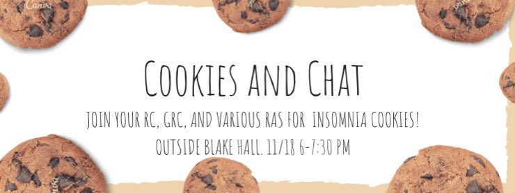 BAMLSU's tweet image. Got questions about the end of the semester, checking out, finals week? 

Visit the front of Blake for a cookie and to ask questions you might have for the end of the semester!! 

Tonight from 6:00pm to 7:30pm!!
