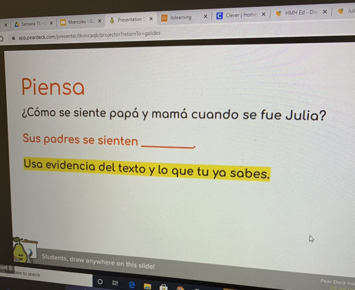 Ocanas20's tweet photo. Whooo hooo Ms. López!!! Timer ✅ Sentence stems ✅Vocabulary words ✅ Read aloud ✅ Visuals ✅ 👏🏽👏🏽 @PughRamsHISD https://t.co/nKzKba1Z5L