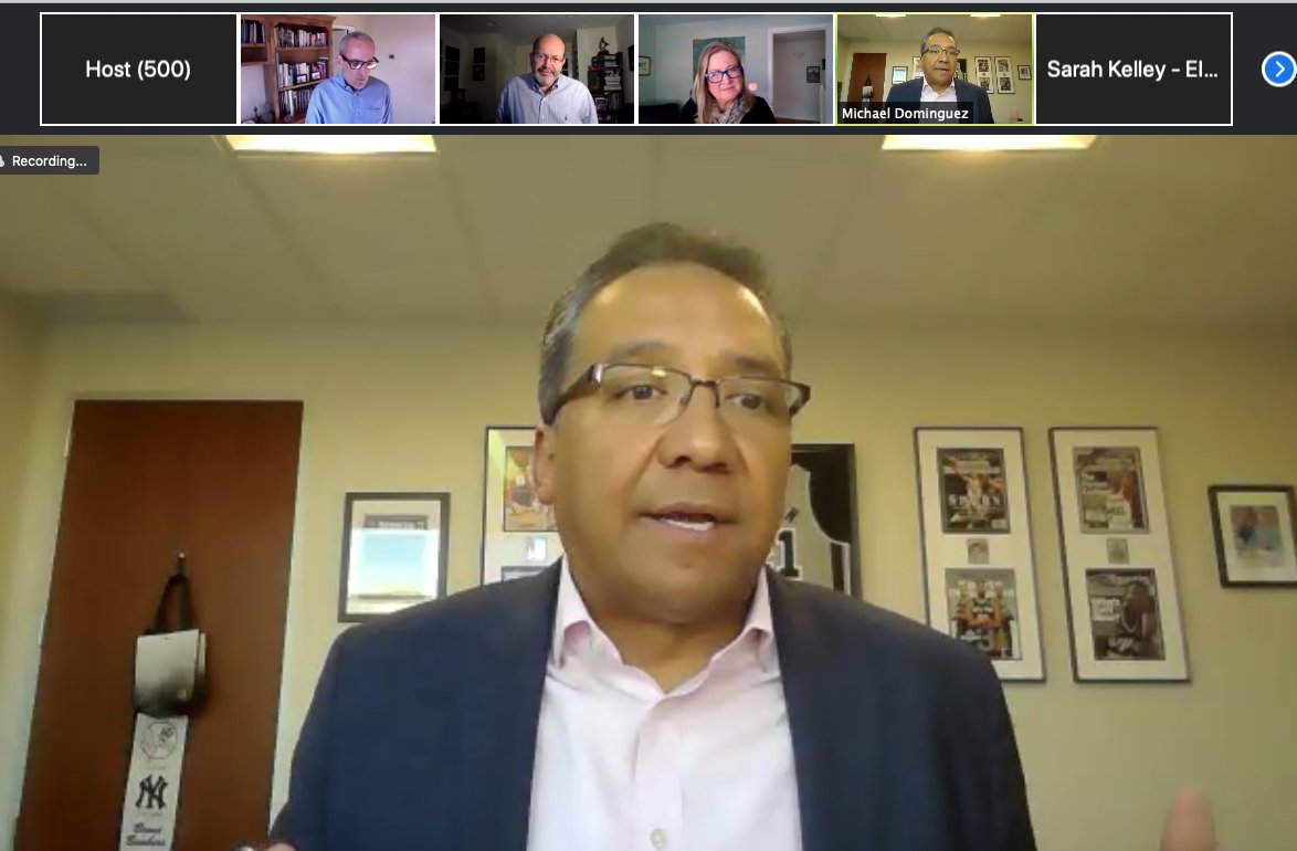 Events_Council's tweet photo. #APEXTaskForce co-chair @M_Dominguez shares innovative ways #EventProfs are incorporating contract tracing and other practices to make events safer. #EICAdvance https://t.co/VXwlInYW1O