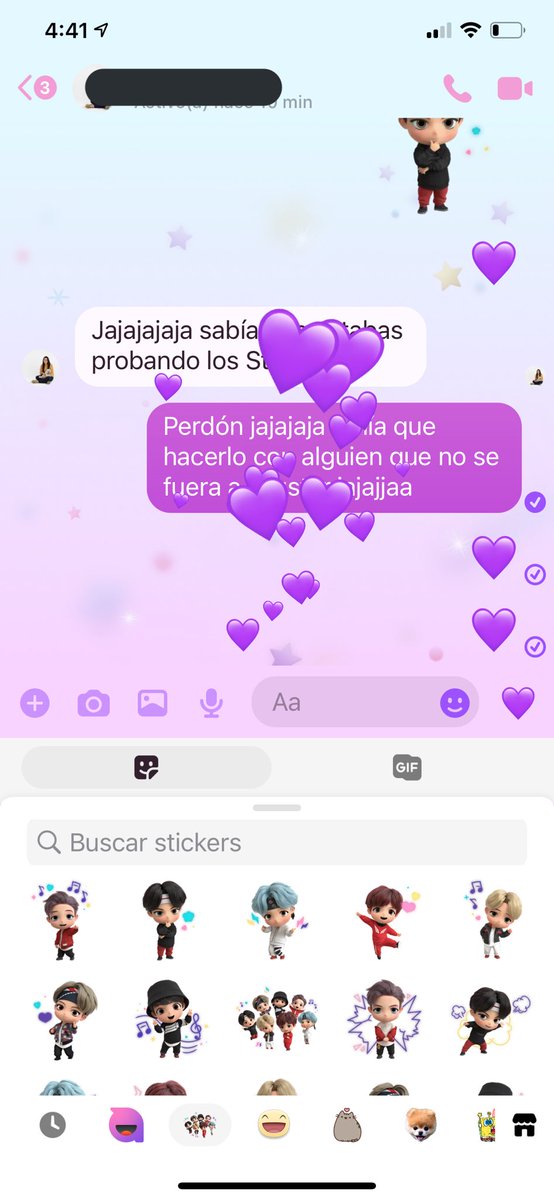SeokjinMarl7's tweet photo. Jajajaja aquí jugando 🙊🙊🙊
#TinyTANStickerPack #TinyTAN @TinyTANofficial @BTS_twt https://t.co/IJksXFv3eD