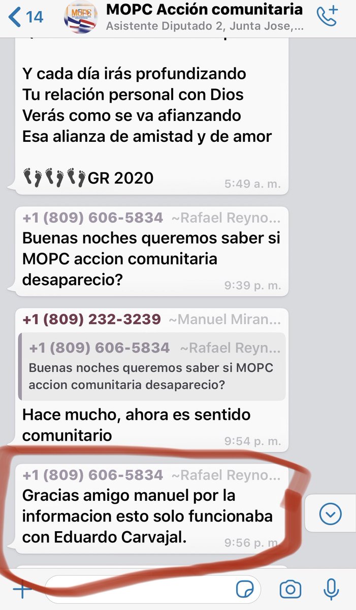 Cuenta de apoyo al Programa Social y Comunitario tweet media