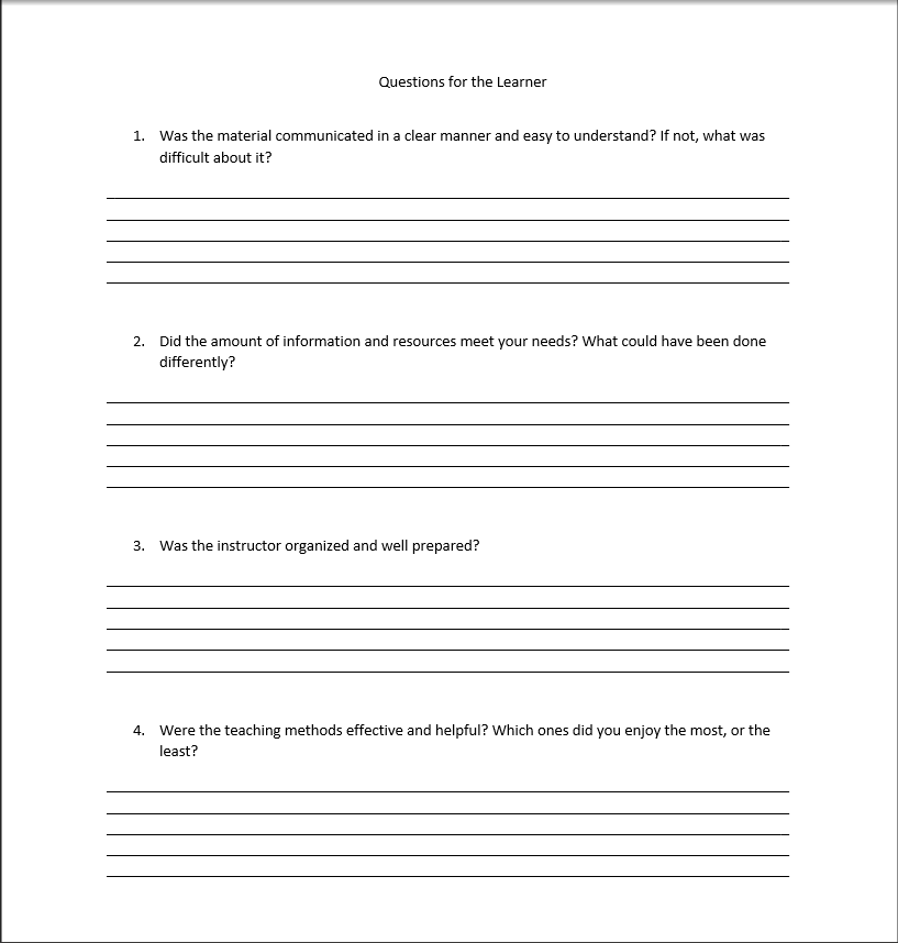 PatrickLipski3's tweet photo. This will be the evaluation sheet I plan on giving my learner. I hope by her filling it out, I can reflect on my approach and build upon it in the future. @YEPeducation #letsteachadults https://t.co/XxLg9QRbgh