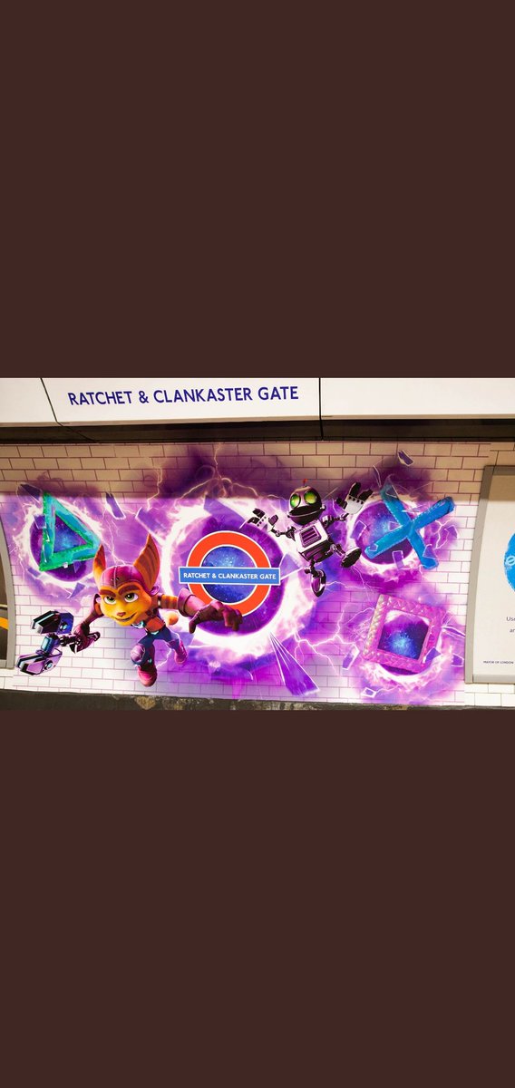 leonthemod's tweet image. Top work on the London underground for #PS5 launch #Class