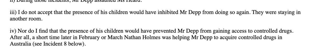 Nichol J creating his own evidence - now he has decided Johnny's children were with him in Australia - where did he get this from. No sir, they weren't there and no one has ever said they were