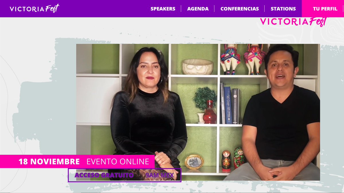 Victoria147org's tweet photo. "La idea es hacernos conscientes de todo lo que podemos hacer" - Héctor Cruzado y Esmeralda Palacios en la Masterclass presentado por @zoe_water 
 
#VictoriaFest2020 #VictoriaFestDigital #NewMeaningNewMe https://t.co/brw5UQjh05