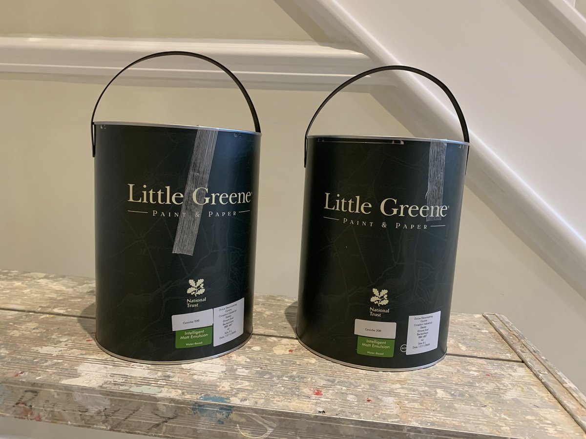 BardallDecor's tweet photo. Superb service from @DuluxDecCentre #Beckenham @LittleGreene ordered 8am & delivered to site within an hour ๐Trying out #Oldfields brushes given to me by a client! (Thanks Steve) & giving the new @TwoFussyBlokes semi smooth plus a go (love them) ๐And HSL all set up ready to go https://t.co/ExR9gm7H6Z
