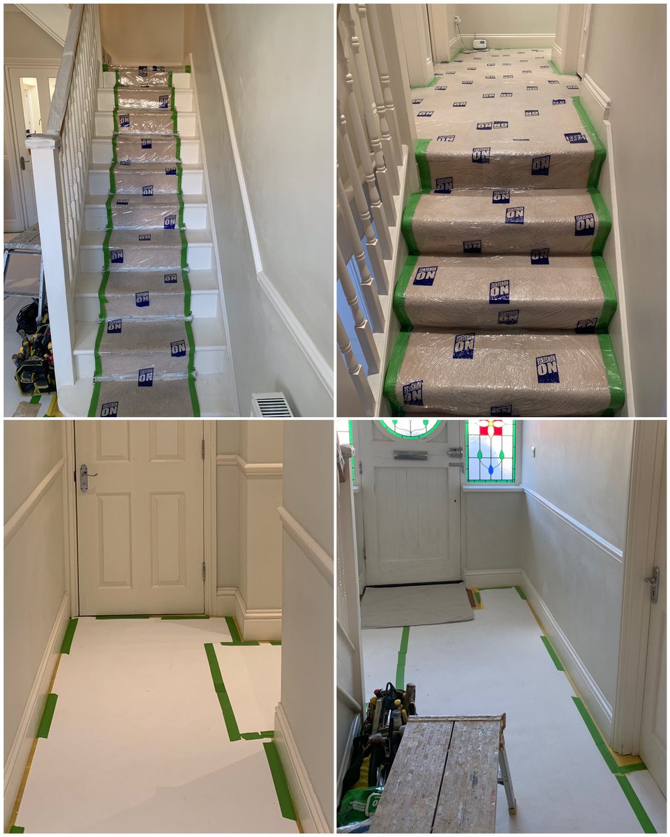 BardallDecor's tweet photo. Superb service from @DuluxDecCentre #Beckenham @LittleGreene ordered 8am & delivered to site within an hour ๐Trying out #Oldfields brushes given to me by a client! (Thanks Steve) & giving the new @TwoFussyBlokes semi smooth plus a go (love them) ๐And HSL all set up ready to go https://t.co/ExR9gm7H6Z