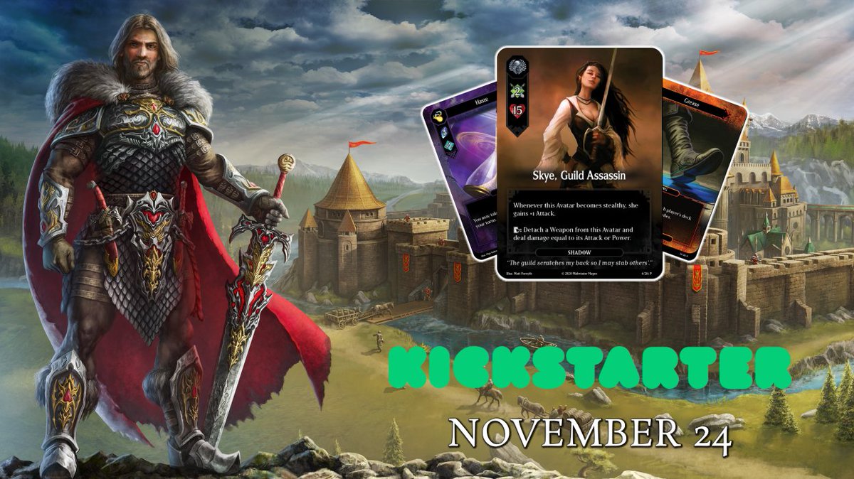 midwintermages's tweet photo. Paragon: Trials of the Chosen

#KickstarterCampaign #cardgames #boardgame https://t.co/bDthJ4hvg8