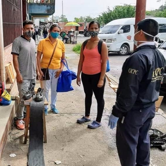 Nuestra institución continua con jornada de orientación a la población sobre las medidas preventivas del coronavirus