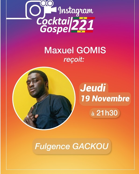 Bonsoir Nous sommes heureux de vous annoncer que nous aurons comme invité demain à partir de 21h30 Fulgence Gackou chantre, auteur, compositeur et producteur..Dieu vous bénisse et à demain par la grâce de Dieu...
instagram.com/p/CHve1OWHPm8/…