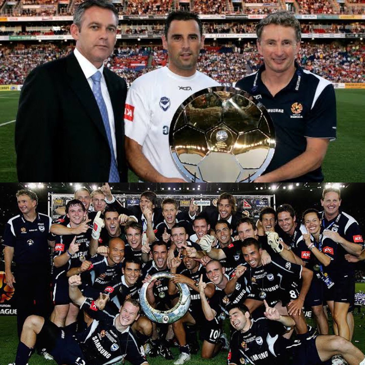 FullTimeVICS's tweet image. 05/06 @gomvfc finish 2nd last &amp;amp; are the lowest Australian club
06/07 Victory win the 1st double in the @ALeague era
19/20 Victory finish 2nd last
20/21...so far so good. Hopefully this turns out be a good omen.