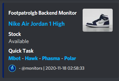 monitors's tweet photo. Dunk High Spartan Green: 778454074688929792
Jordan 5 Off White Sail: 778454079193481246
Jordan 1 COJP Midnight Navy: 778454079718162472

(all other blazing fast pickups not included here) https://t.co/OVa55kbCg2